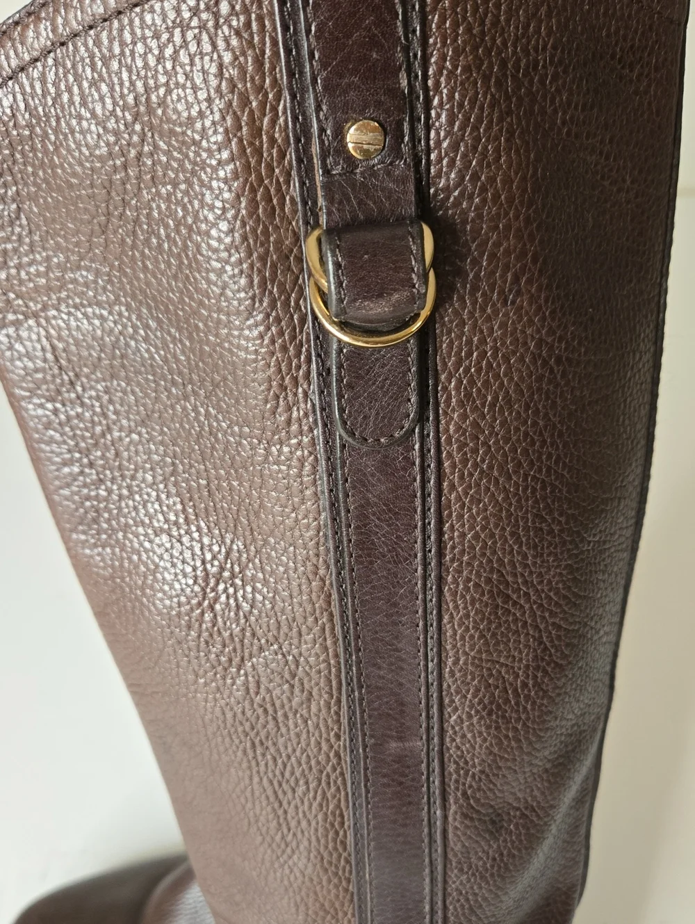 Tori Burch Tall Brown Riding Boots Size 8M
